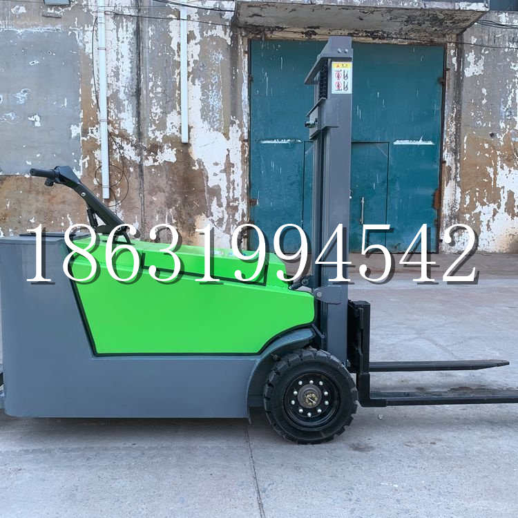 安陆市小型电动叉车1吨2吨步行站驾式电瓶堆高充电装卸车液压升降车铲车